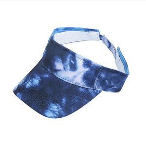 Mode coloré cravate-teinture coton printemps été automne sport casquette de Baseball extérieur seins nus Protection solaire chapeau dégradé couleur visière - Product Image 3