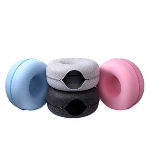 Túnel para Gatos en Oferta, Cama para Interiores de 20 Pulgadas, Desmontable, Redonda, Lavable, Túnel de Juego para Gatos, Casa de Fieltro para Gatos, Cueva para Mascotas - Product Image 2