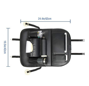 Organizador de Asiento Trasero de Coche de Cuero PU para Niños, Protector de Asiento Trasero con Bolsillos Múltiples - Product Image 2