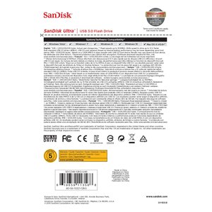 Clé USB Type-A 128 Go ULTRA 3.0 Noire SDCZ48 128G U46 - Product Image 3