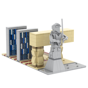 MOC2092 Space Wars <span class=keywords><strong>Film</strong></span> Temple Purge Modèle Assembler DIY Briques Éducatifs Bloc de Construction Jouets pour Enfants 547Pcs - Product Image 6