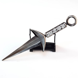 Kunai de Anime de 23 cm, Dios del Trueno Volador Ninja, Aleación de Zinc Metálica (Estilo de 4.ª Generación), Decoración Coleccionable para Escritorio, Accesorio de Cosplay, Regalo - Product Image 6
