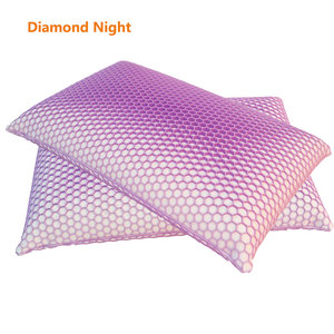 Làm Mát Đầu TPE Không Khí Lưới Cao Su Hỗ Trợ Bọt <span class=keywords><strong>Talalay</strong></span> Giường Cao Su Gối Với Rắn Mô Hình Hình Học Áp Lực Cứu Trợ Tính Năng - Product Image 4