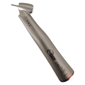 Charming <span class=keywords><strong>Dent</strong></span> 1:4.2 Pièce à main dentaire électrique haute vitesse à angle contrarien de 45 degrés, fibre optique, spray 4 voies, acier inoxydable, pour clinique - Product Image 4