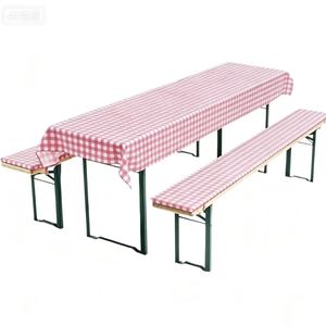 Nappe carrée d'extérieur <span class=keywords><strong>Laro</strong></span> en polyester non tissé, durable, lavable, teinte unie, à motif uni - Product Image 1
