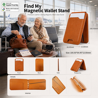 Tarjetero con Localizador GPS para Cartera, Antipérdida, para Licencia de Conducir, Tarjeta de Crédito, Efectivo, con Logotipo Personalizado, Color y Certificación