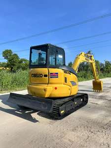 Mini excavatrices originales Excavatrice Kobelco Sk55 de 5 tonnes avec mini excavatrice Excavatrice Sk55 utilisée - Product Image 3