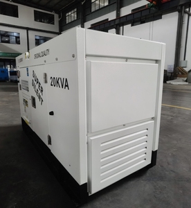 Generador diésel de 20 KVA, Corriente alterna trifásica adecuada para uso doméstico e industrial - Product Image 2
