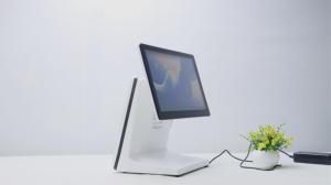 Terminal de point de vente à double écran tactile Android Win 15,6 + 11,6 pouces, caisse enregistreuse tout-en-un pour les magasins de détail - Product Image 2