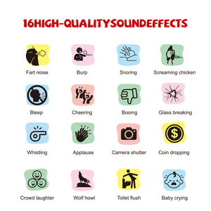 Machine <span class=keywords><strong>à</strong></span> effets sonores et blagues amusantes Starlink Party Prank en plastique pour les plus <span class=keywords><strong>de</strong></span> 14 ans, unisexe - Product Image 4