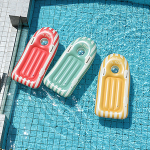 Planche flottante gonflable Interesting Life en PVC 150 cm pour enfants, jouet de piscine - Product Image 1