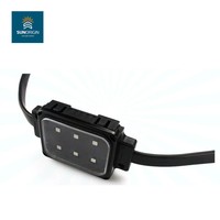 Luz LED de Pista para Exteriores, Resistente al Agua IP68, PC DMX512 RGBW, Pixel Negro SMD 5050, CRI90, DC24V, Garantía de 5 Años, Vida Útil de 50000h