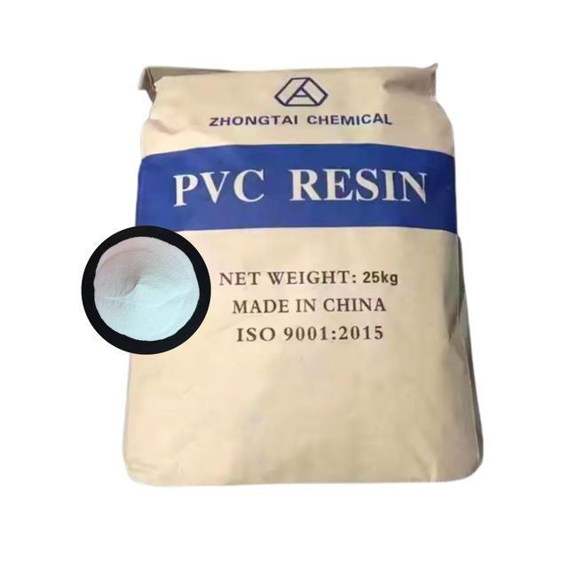 Factory Direct Price Plastic Pipe Grade Polyvinyl Chloride Resin PVC Resin Sg5 K67