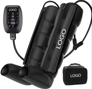 Professional Rechargeable Leg Air Compression Sleeves Therapy Machine Sports Recovery <b>Pump</b> Boots With LCD Touch Screen Leg Massa - Product Image 1