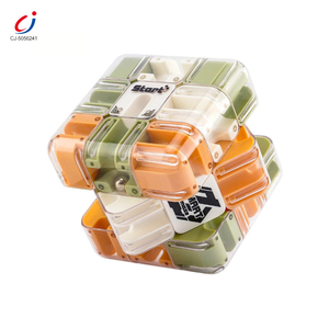 Chengji 3d <span class=keywords><strong>Cube</strong></span> Magique Neuheit Casse-tête <span class=keywords><strong>Labyrinthe</strong></span> Puzzle Relief Multicolore Trois Dimensions <span class=keywords><strong>Labyrinthe</strong></span> 3d <span class=keywords><strong>Cube</strong></span> Magique Perles De Marche - Product Image 1