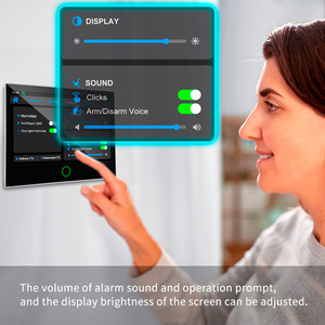 KERUI G74 Tuya 4G Alarmsystem Smart Home 5MP Kameras Sicherheit Drahtloses Alarmsystem Touchscreen Einbrecher Wifi Alarmsystem - Product Image 3