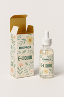 Boîtes d'emballage en carton gaufré personnalisées en gros, finition mate 20pt, luxe, à fermeture inversée, pour produits cosmétiques