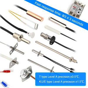 Capteur de température BRIGHT Type <span class=keywords><strong>PT100</strong></span> avec gaine et connecteur à trois contacts – Offre Spéciale - Product Image 2