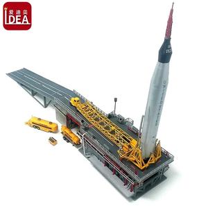 Fabricante de encargo de plástico de aluminio de modelo de cohete con el lanzamiento de mercurio y la madre de colección - Product Image 2