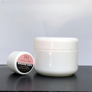 Marque privée 250g tresse conditionnement brillant cheveux Gel confiture tenue supplémentaire tresse Loc et torsion Gel tressage pour cheveux 4C - Product Image 3