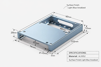 Support de montage de plaque de base en acier inoxydable et laiton usiné CNC de précision sur mesure TZR OEM