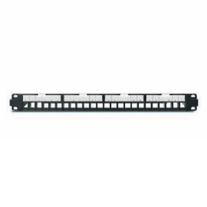 1U Rack mount công cụ thiết kế miễn phí 24 cổng Modular phổ <span class=keywords><strong>Patch</strong></span> Panel cho tùy chỉnh FTP UTP mô-đun Cấu trúc cáp - Product Image 1