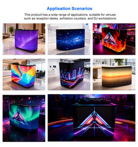 Светодиодный экран P3.91 для прямых трансляций, полноцветный, изогнутый, для помещений/улицы, для рекламы, диджейских пультов и музыкальных фестивалей - Product Image 6