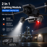 Projecteur de recherche compact à double tête MLA 30, lumière d'avertissement 2500LM 30W, interface Type-C pour kit de charge utile d'inspection Mavic 3E 3T