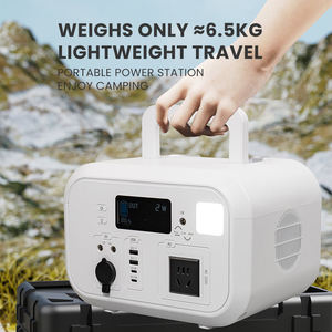 Portable Power Station 600W Pure Sine Wave MPPT <b>Solar</b> <b>Generator</b> with AC Output (12V/24V Car Port) for Home Backup - Product Image 6