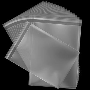 120pcs 9" x 12" Self Seal Cello Cellophane <b>Bags</b>, Resealable Clear Poly <b>Bags</b> 2 mils OPP <b>Bag</b> for Packaging Clothing, T - Product Image 1