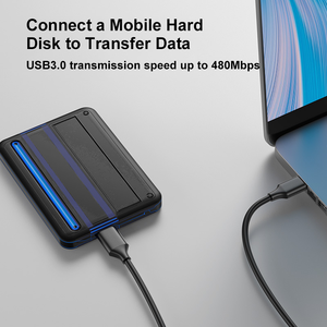 <span class=keywords><strong>Cable</strong></span> ULT-unite Micro USB 3.0 (A a Micro B) con conectores chapados en oro para computadora de la serie <span class=keywords><strong>Seagate</strong></span> Goflex Back Plus Expansion - Product Image 3