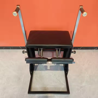 Chaise de Pilates en acier personnalisée, machine de yoga et Pilates combinée, couleur cuir pour studio, chaise de Pilates en acier au carbone