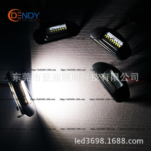 Dendy Led Rearview Mirror Welcome Light Blue White For Toyota Previa <b>Car</b> <b>Interior</b> Lighting - Product Image 2
