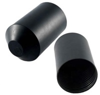 Embouts de câble thermorétractables avec adhésif, embout thermorétractable noir, embout de câble thermorétractable