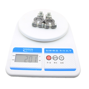 Bornes de <span class=keywords><strong>batterie</strong></span> de <span class=keywords><strong>voiture</strong></span> 24V M8 à clip, en matériau plomb, pour borne de <span class=keywords><strong>batterie</strong></span>, contenu du paquet - Product Image 2