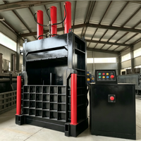 Presse à balles verticale hydraulique robuste sur mesure pour matériaux de rebut, idéale pour le recyclage – Offre spéciale usine