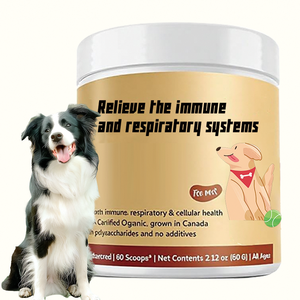 Poudre de vitamines nutritionnelles biologiques pour animaux de compagnie, multivitamines, compléments alimentaires pour la santé, soutien du système immunitaire et respiratoire pour chiens - Product Image 1