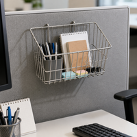 Panier de rangement pliable moderne en acier inoxydable, écologique, étanche, pour l'organisation des aliments dans la cuisine