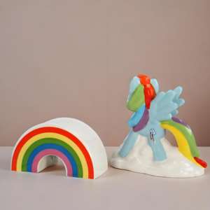 تمثال سيراميك قوس قزح ملح & - Product Image 2