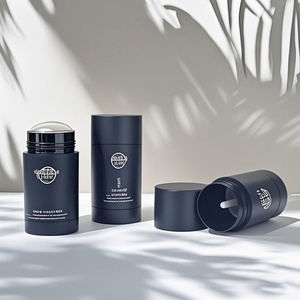 15G 30G 50G 75G Round Black Empty <b>Container</b> Roll on Deodorant Bottle Balm Body Refill Deodorant Stick Bottle - Product Image 3