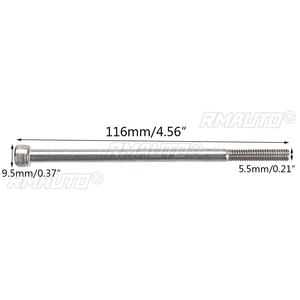 Kit de boulons de collecteur d'admission de voiture en acier inoxydable pour moteurs Chevrolet V8 GEN III IV LSX LS1 LS2 LS3 LS6 LS7 - Product Image 6