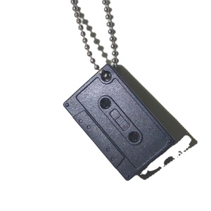NOUVEAU Porte-clés Mini <span class=keywords><strong>Cassette</strong></span> Audio NFC Noir Intelligent Premium Disponible à Personnaliser - Product Image 3