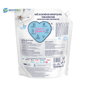 Adoucissant pour tissus Comfort Baby Sensitive Skin 3L Écologique pour usage quotidien et tissus sensibles - Product Image 3