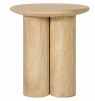 Tables d'appoint en bois rustiques modernes de luxe Meubles en bois durables pour le salon Villa de bar de bureau à domicile Style rustique moderne élégant