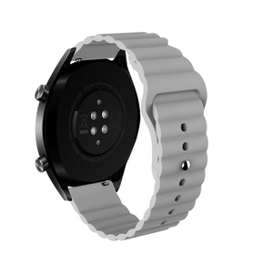 Correa de silicona deportiva para <span class=keywords><strong>Amazfit</strong></span> <span class=keywords><strong>GTS</strong></span> GTR, correas de onda para Samsung Galaxy Active <span class=keywords><strong>2</strong></span> - Product Image 5