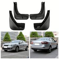 Accessoires de voiture LUMA, garde-boue en plastique pour voiture, garde-boue anti-éclaboussures, garde-boue en PP pour Renault Fluence 2011-2015