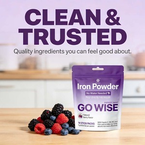 Integratore di Ferro in Polvere a Marchio Privato per Supporto all'Assorbimento del Ferro, Vitamina Prenatale, Supplemento Minerale per Mestruazioni, per Donne e Adulti - Product Image 6