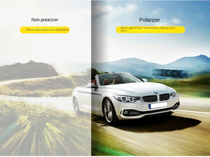 Ensemble de lunettes de soleil polarisées Tr90 unisexe, vente en gros, plusieurs Styles et couleurs - Product Image 3