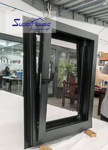 オーストラリアAs2047標準アルミニウム日よけ窓二重強化ガラス窓とドア