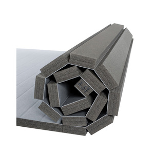 Individuelles Logo Langlebige Hochdichte Umweltfreundliche Waschbare Faltbare Rollmatte für Boxen Wrestling BJJ Judo MMA mit Klettverschluss Fitnessstudio - Product Image 5